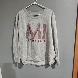 State of Mind Heather Gray Sweatshirt Size XXL